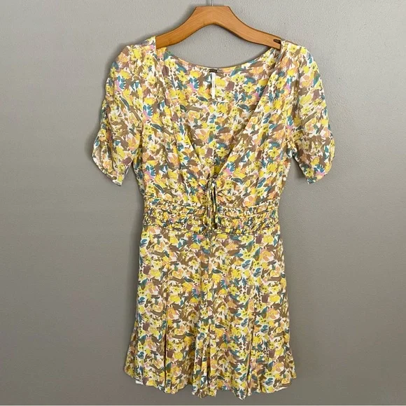 knee length dresses for ladies FORGET ME NOT PURPLE PRINT MINI DRESS – AKIRA